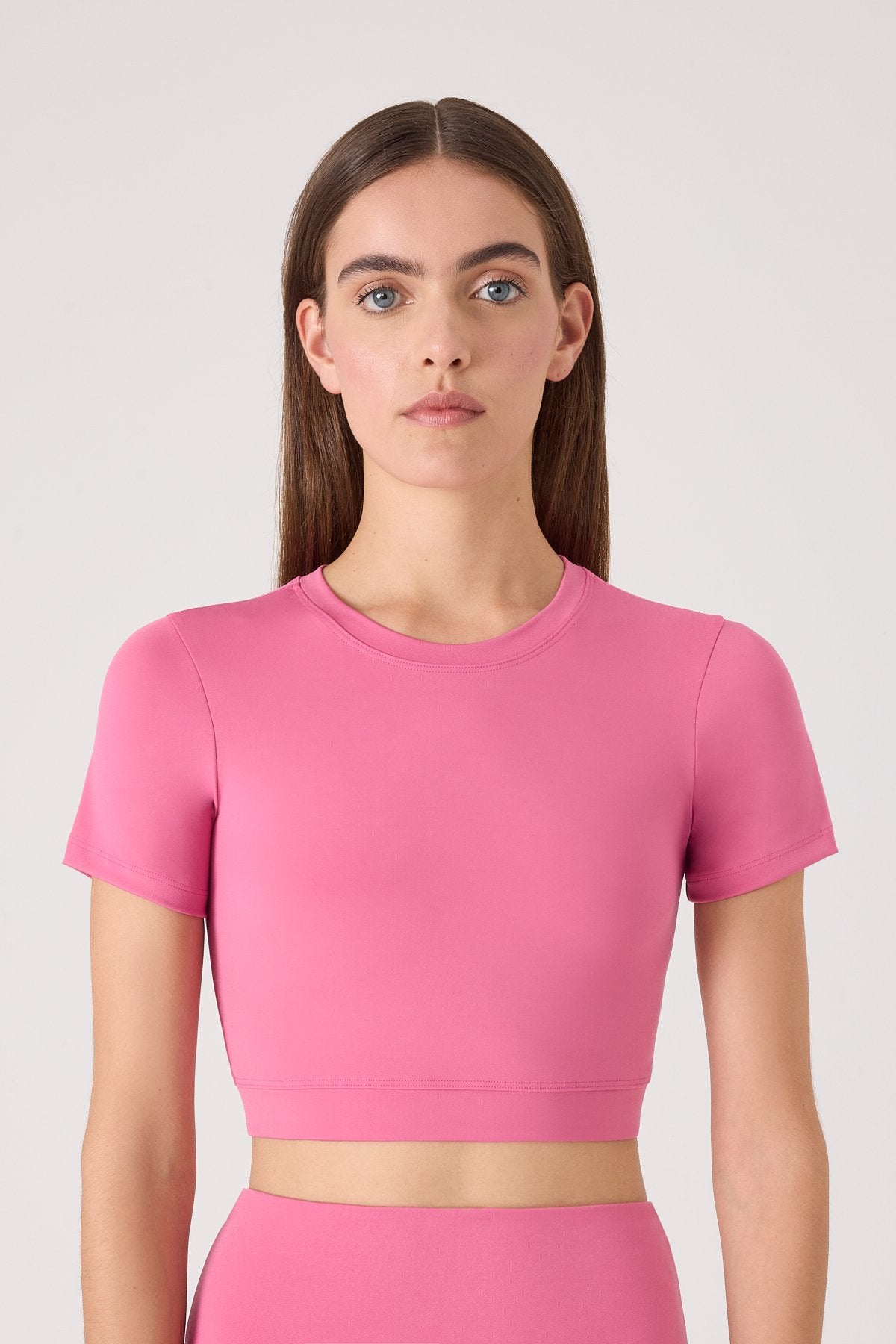 UP&FIT Comfort Crop Pembe
