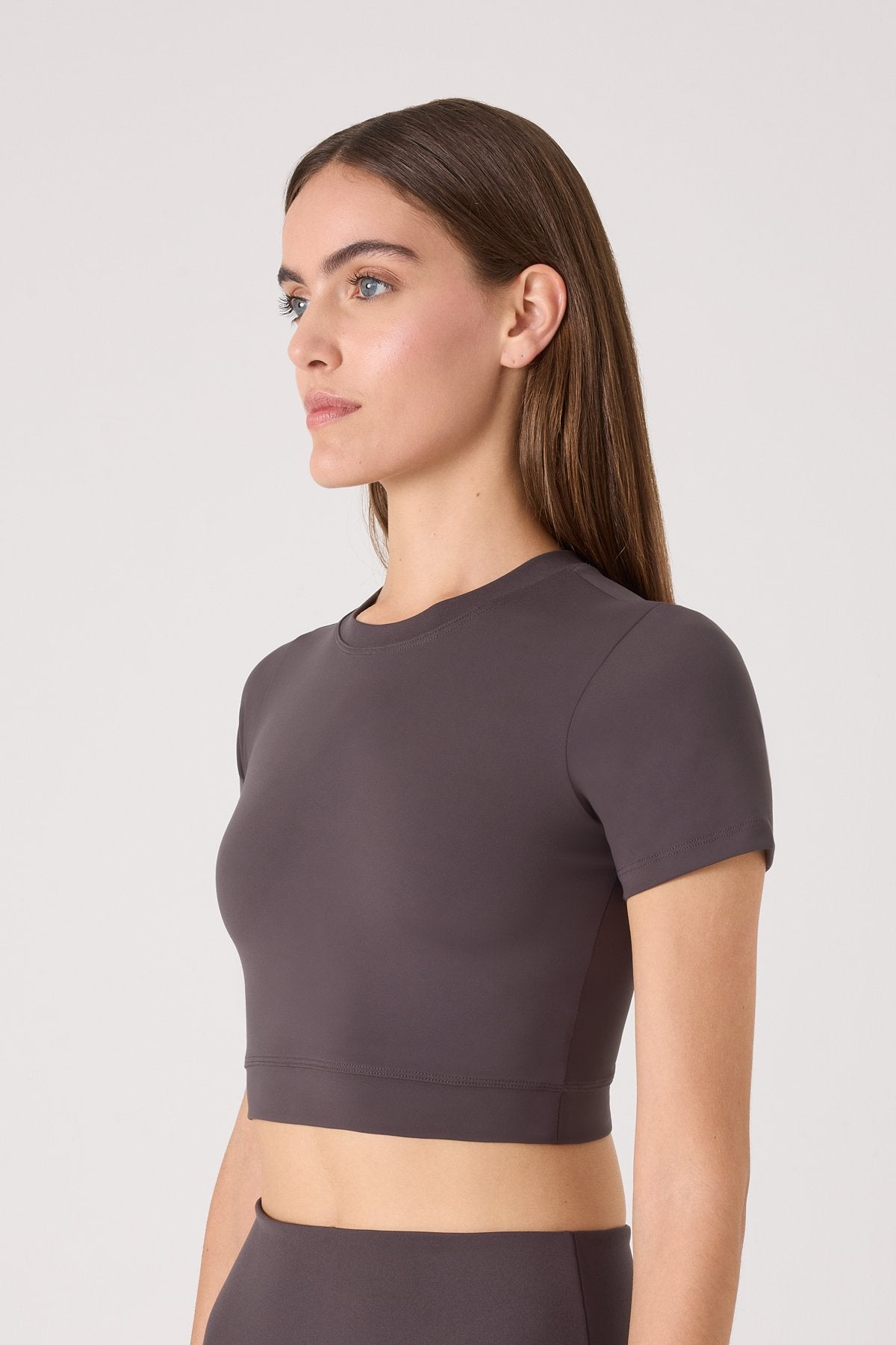UP&FIT Comfort Crop Füme