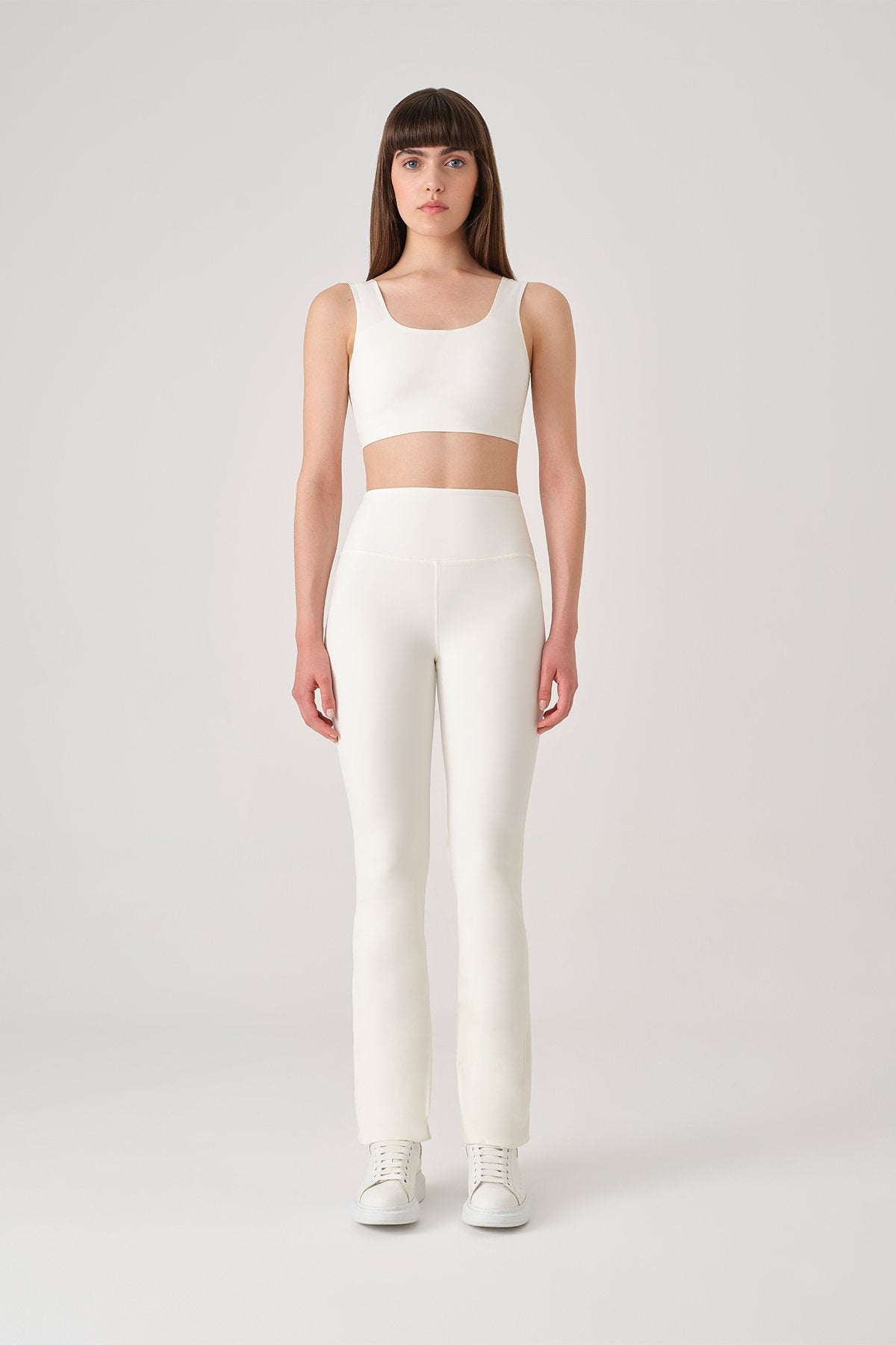 UP&FIT Tayt Push Up Light Bootcut White