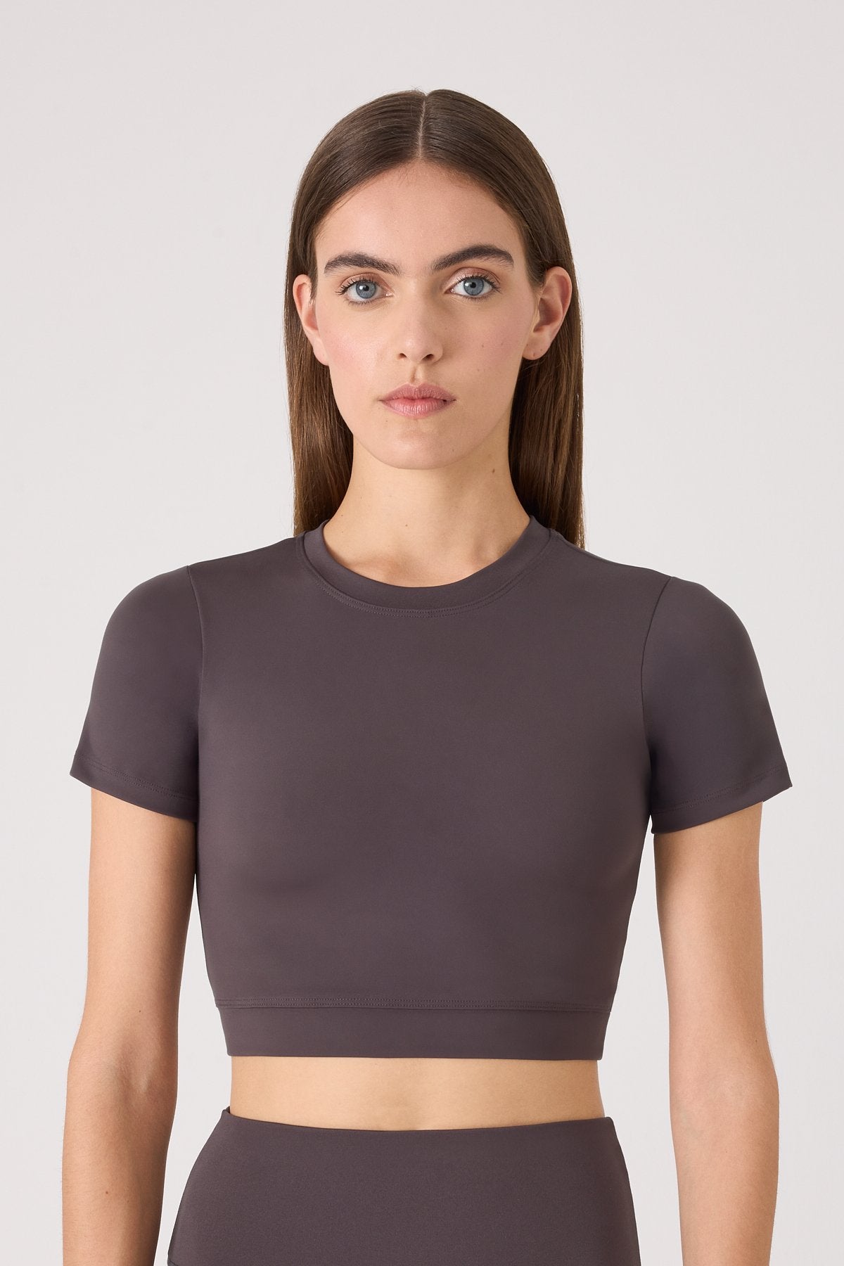 UP&FIT Comfort Crop Dark Silver