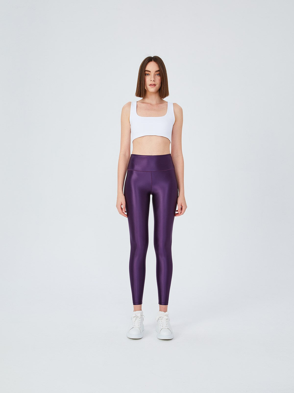 UP&FIT Tayt LeatherX Plum